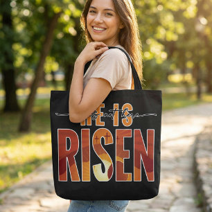 Personalisierte Bild-Tasche - Er ist auferstanden