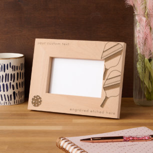 Personalisierte Bildklammer Geätzte Rahmen