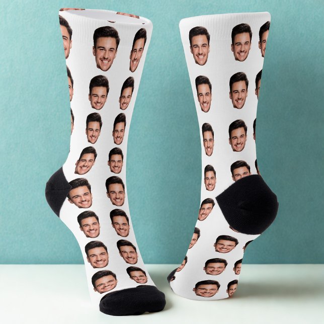 Personalisierte Bildsocken mit individuellem Gesic Socken (Von Creator hochgeladen)