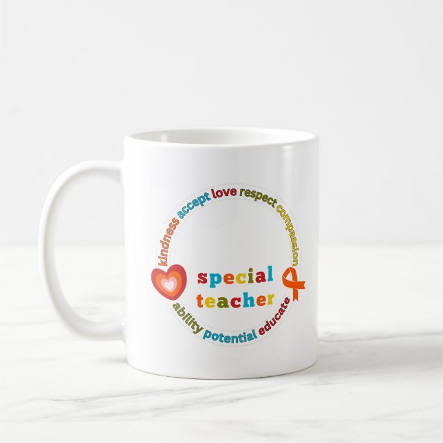 Personalisierte Bildung Kaffeetasse (Links)