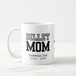 Personalisierte Billet-Mama mit wissenschaftlichen Kaffeetasse