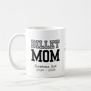 Personalisierte Billet-Mama mit wissenschaftlichen Kaffeetasse