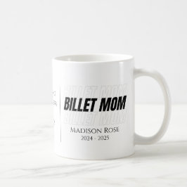 Personalisierte Billet-Mama mit wissenschaftlichen Kaffeetasse
