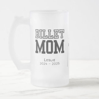 Personalisierte Billet-Mama mit wissenschaftlichen Mattglas Bierglas