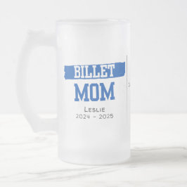 Personalisierte Billet-Mama mit wissenschaftlichen Mattglas Bierglas
