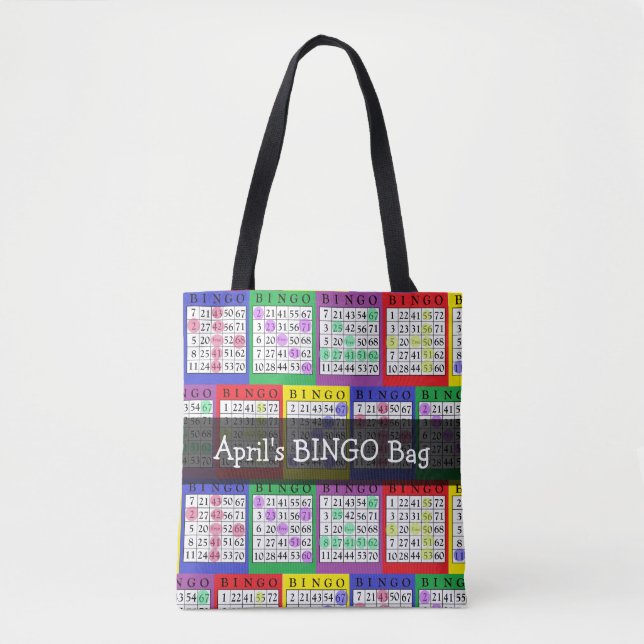 Personalisierte BINGO Tasche (Vorderseite)