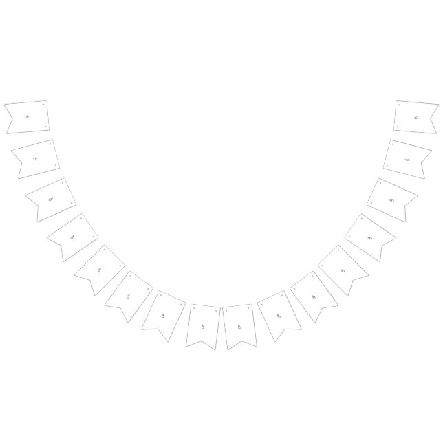 Personalisierte Birthday & Party Banners Wimpelkette (Alle)