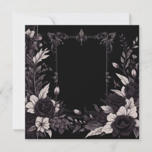 Personalisierte Blank-Card und Download-Vorlage Einladung