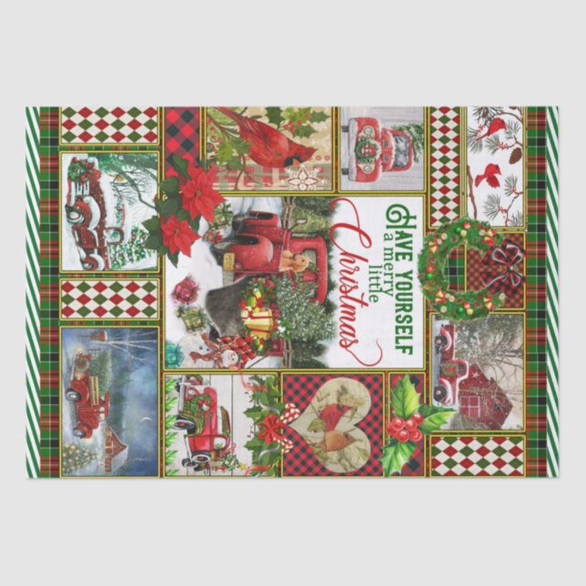 Personalisierte Blanket, haben Sie eine Freude Seidenpapier (Vorderseite)