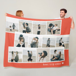 Personalisierte Blankette für Fotos Fleecedecke