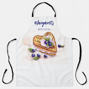 Personalisierte Blaubeer-Bäcker-Schürze  Schürze