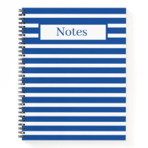 Personalisierte blaue Streifen