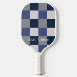 Personalisierte blaugraue Karton-Tafel Pickleball Schläger