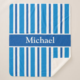 PERSONALISIERTE BLUE-KNOTE SHERPADECKE