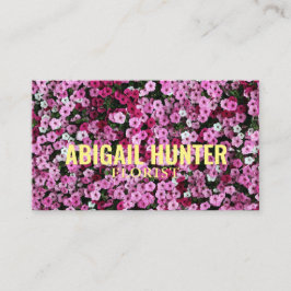 Personalisierte "blühende Blume" (amerikanisch) Visitenkarte