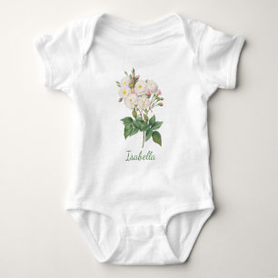 PERSONALISIERTE BLUME BABY BODYSUIT BABY STRAMPLER