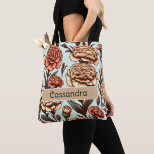 Personalisierte Blume Carnation Januar