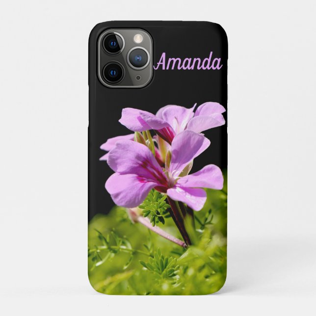 Personalisierte Blume Case-Mate iPhone Hülle (Rückseite)