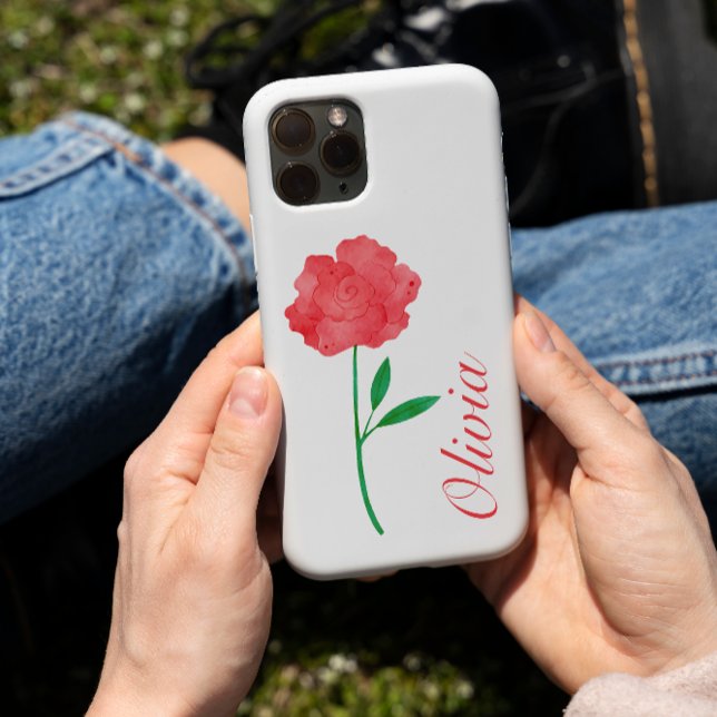 Personalisierte Blume Fall iPhone Case-Mate iPhone Hülle (Von Creator hochgeladen)