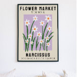 Personalisierte Blume Markt Geburtsstunde Blume Pr Poster<br><div class="desc">Dieser Kunstdruck ist im Stil eines Blume Market Poster. Die Blume sind Narzisse, die die Blume der Geburt für Dezember sind. Es gibt Raum, um den Text zu personalisieren, um den Ort zu einem für Sie bestimmten Ort zu ändern und den Untertitel zu jemandes Namen oder Geburtsdatum. Das wäre perfekt...</div>