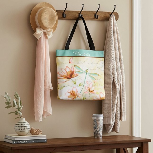 Personalisierte Blume und Libellen (Von Creator hochgeladen)