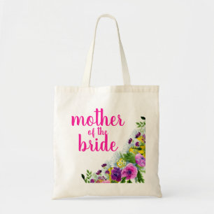 Personalisierte Blumen Brautmutter Tragetasche