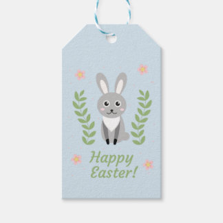Personalisierte Blumenbunny Ostertester-Geschenket Geschenkanhänger