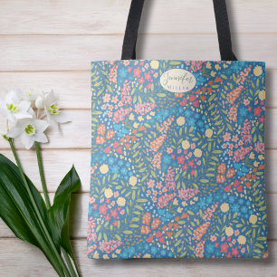 Personalisierte Blumeneinkaufstasche   Geschenk fü