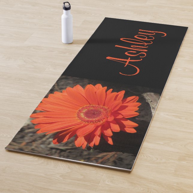 Personalisierte Blumenfotografie Yogamatte (Beispiel)