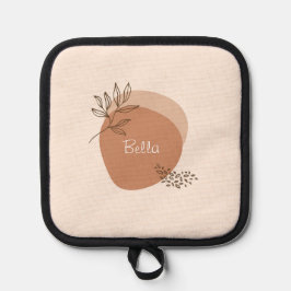 Personalisierte boho minimalistisch topflappen