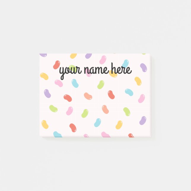 Personalisierte Bonbons Post-it Klebezettel (Vorderseite)