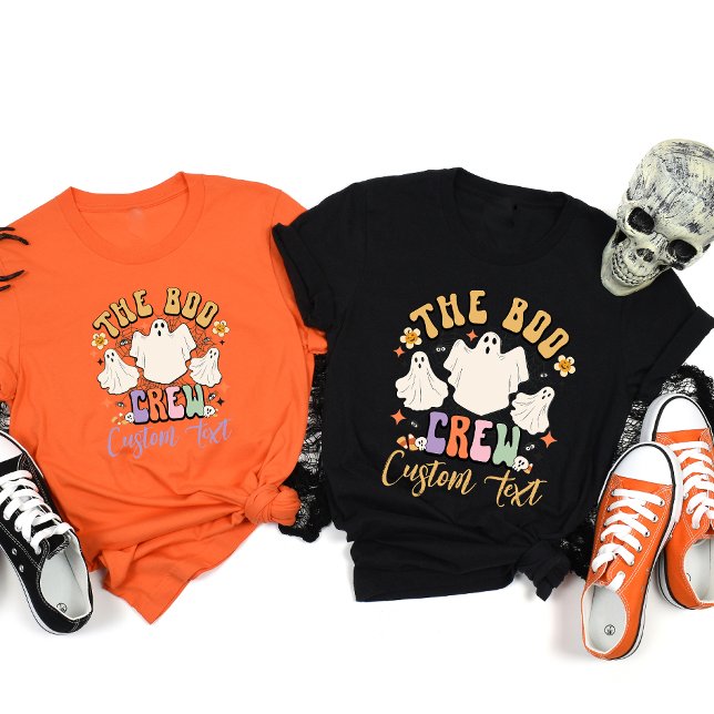 Personalisierte Boo-Crew passt Halloween-Freund zu T-Shirt (Von Creator hochgeladen)