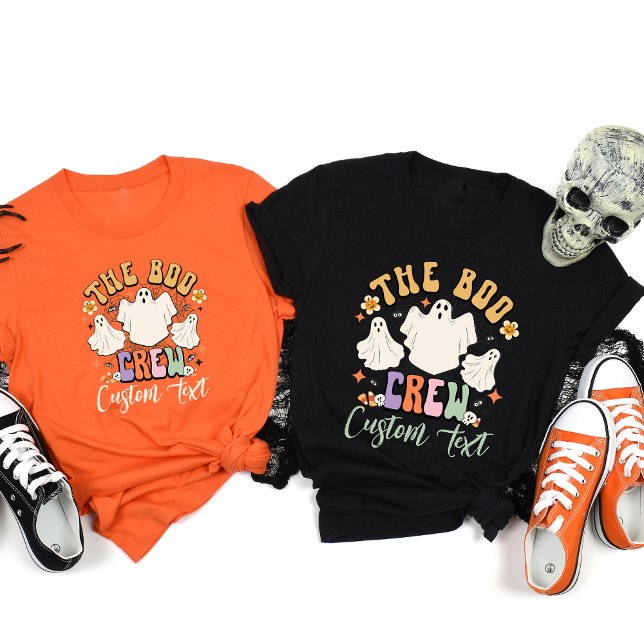 Personalisierte Boo-Crew passt Halloween-Freund zu T-Shirt (Von Creator hochgeladen)