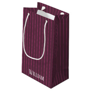 Personalisierte Bordeaux Kleine Geschenktüte