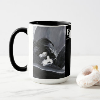 Personalisierte Border Collie Tasse