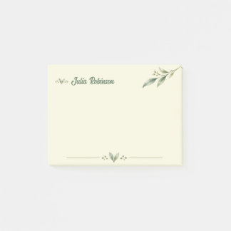 Personalisierte Botanical Zen Post-it® Notizen