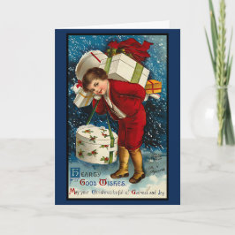 Personalisierte Botschaft der 40er Jahre Karte