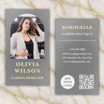 Personalisierte Boutique-Besitzer-Foto-Gold