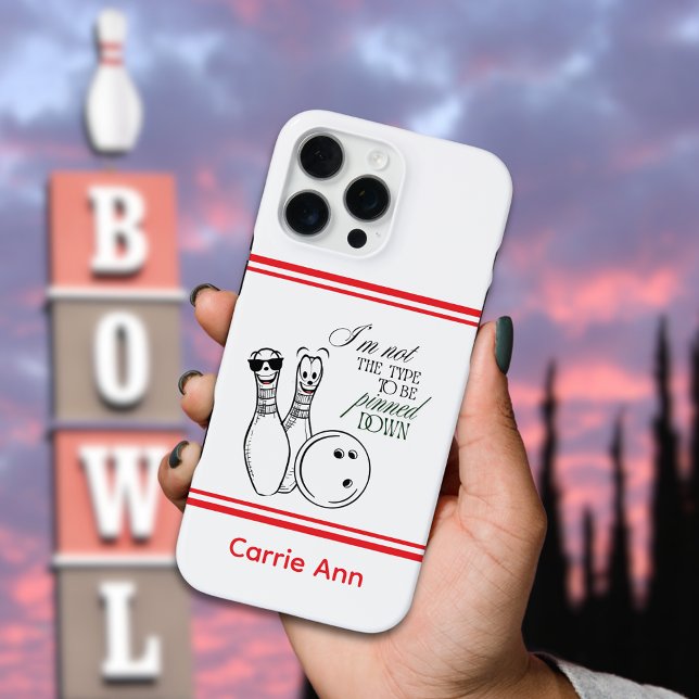 Personalisierte Bowler-Handyhülle iPhone Hülle (Von Creator hochgeladen)
