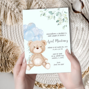 Personalisierte Boy Baby Shower Einladung