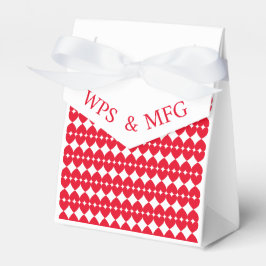 Personalisierte Bräunungs- und Gräuelmonogramme, r Geschenkschachtel