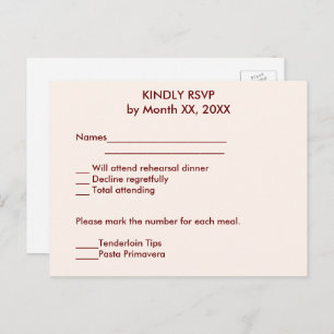 Personalisierte Braut & Groom UAWG Wedding Postkar Einladungspostkarte