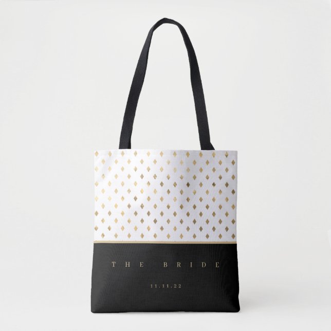 Personalisierte Braut-Tasche (Vorderseite)