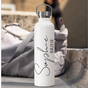 Personalisierte Braut Trinkflasche