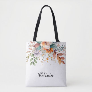 Personalisierte Brautjungfer-Geschenktasche Blush