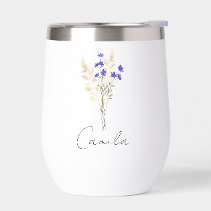 Personalisierte Brautmädchen verschenken floralen
