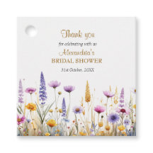 Personalisierte Brautparty Wildblumen