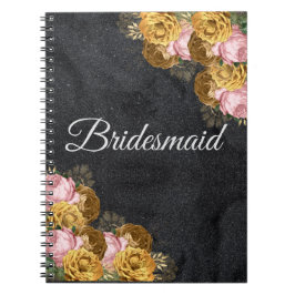 Personalisierte Bridesmaid-Geschenkidee Notizblock