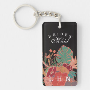 Personalisierte Bridesmaid Gift Schlüsselanhänger