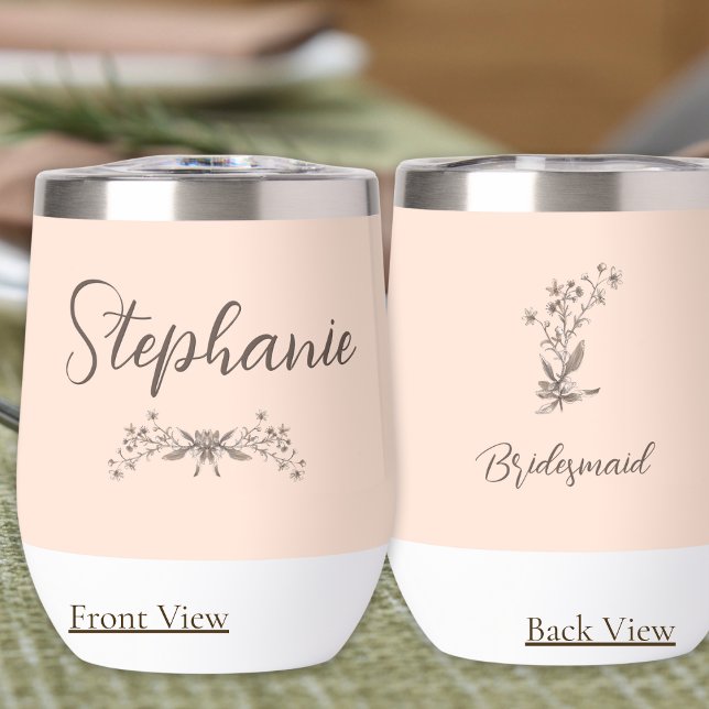 Personalisierte Bridesmaid Rustikale Elegante Wild (Von Creator hochgeladen)